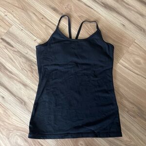 lululemon athletica Black Double-Strap Camisole